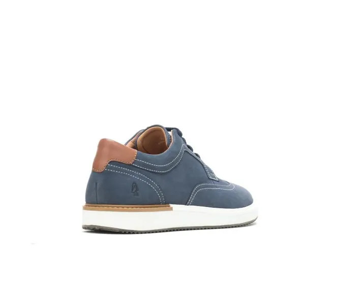 Hush Puppies Sneakers Men Heath Wingtip Oxford Navy Nubuck