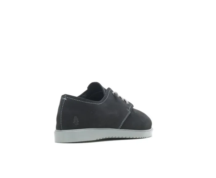 Hush Puppies Sneakers Women Everyday Lace Up Black Nubuck