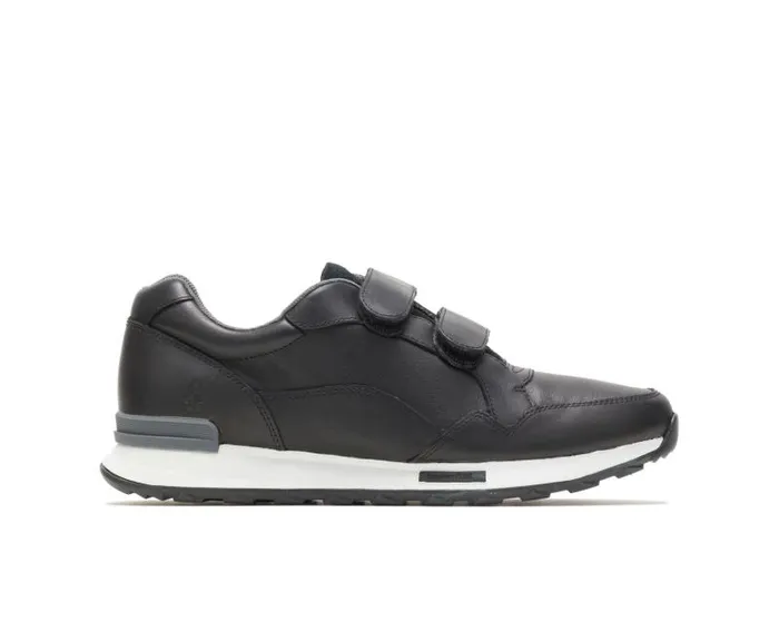 Hush Puppies Sneakers Women Jenna 2Strap Jogger Black Leather
