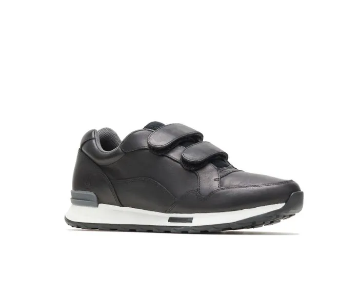 Hush Puppies Sneakers Women Jenna 2Strap Jogger Black Leather