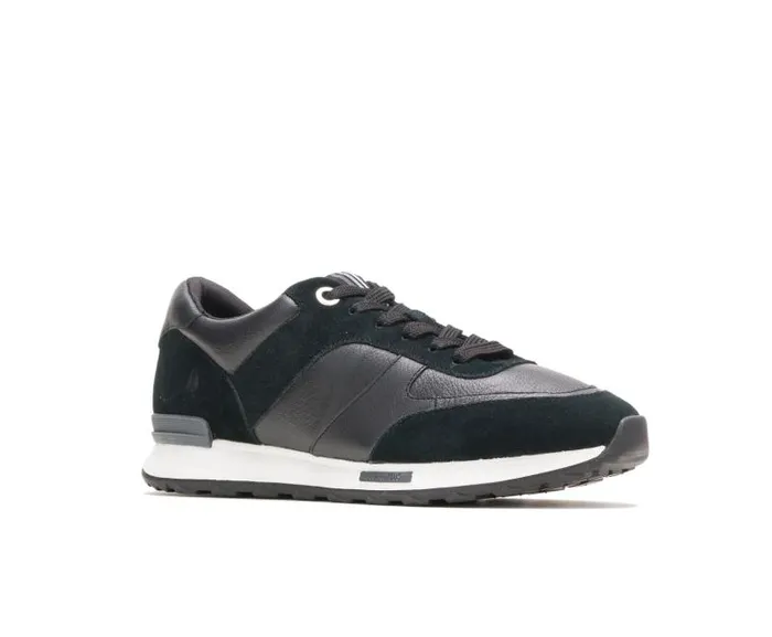 Hush Puppies Sneakers Women Jenna Jogger Black Leather