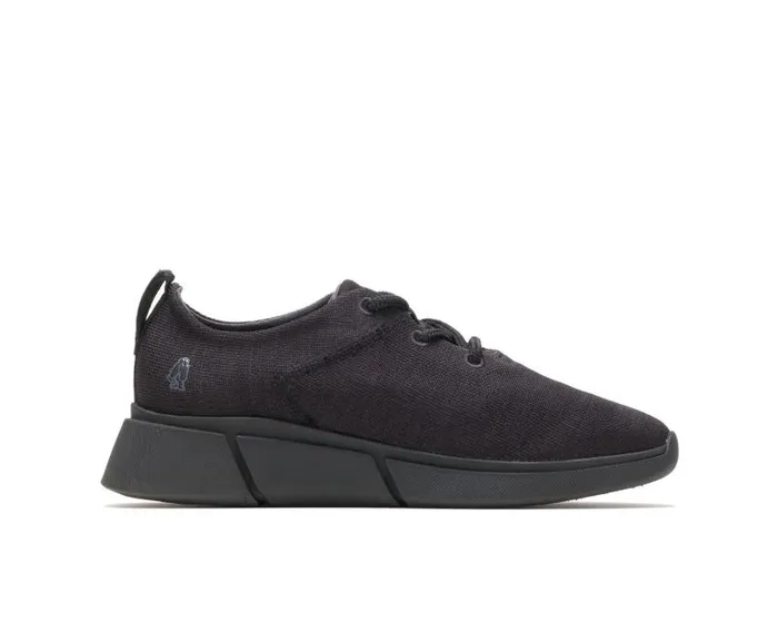 Hush Puppies Sneakers Women Makenna Lace Up Black Heathereddark Outsole