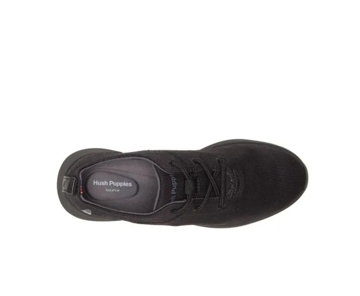 Hush Puppies Sneakers Women Makenna Lace Up Black Heathereddark Outsole Hush Puppies Sneakers Women Makenna Lace Up Black Heathereddark Outsole