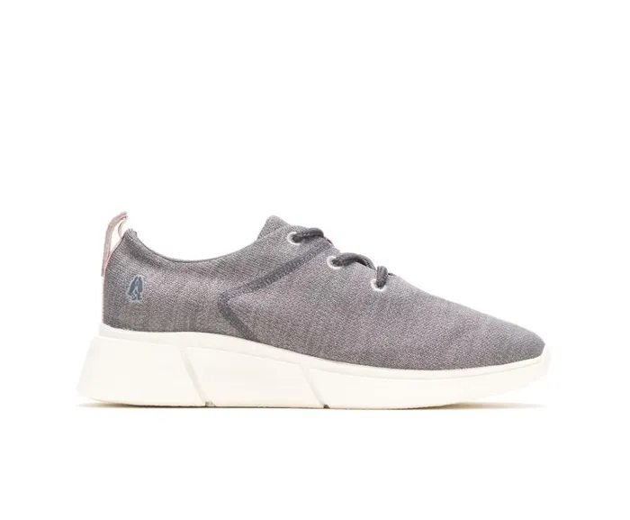 Hush Puppies Sneakers Women Makenna Lace Up Grey Multi Heathered