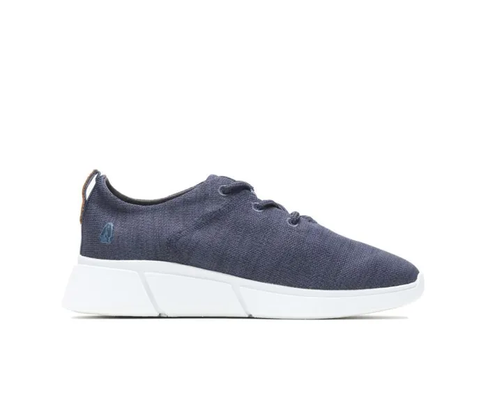 Hush Puppies Sneakers Women Makenna Lace Up Navy Heathered