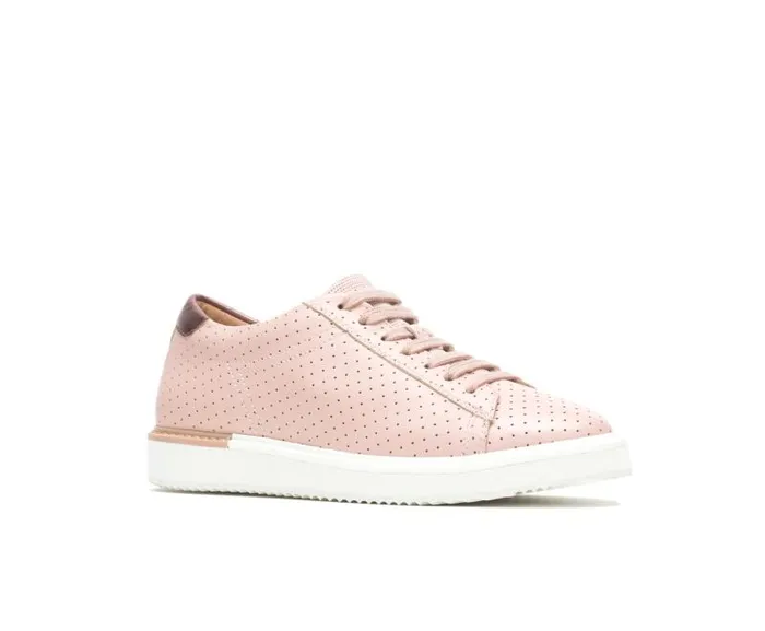 Hush Puppies Sneakers Women Sabine Sneaker Pale Blush Perf Leather Hush Puppies Sneakers Women Sabine Sneaker Pale Blush Perf Leather