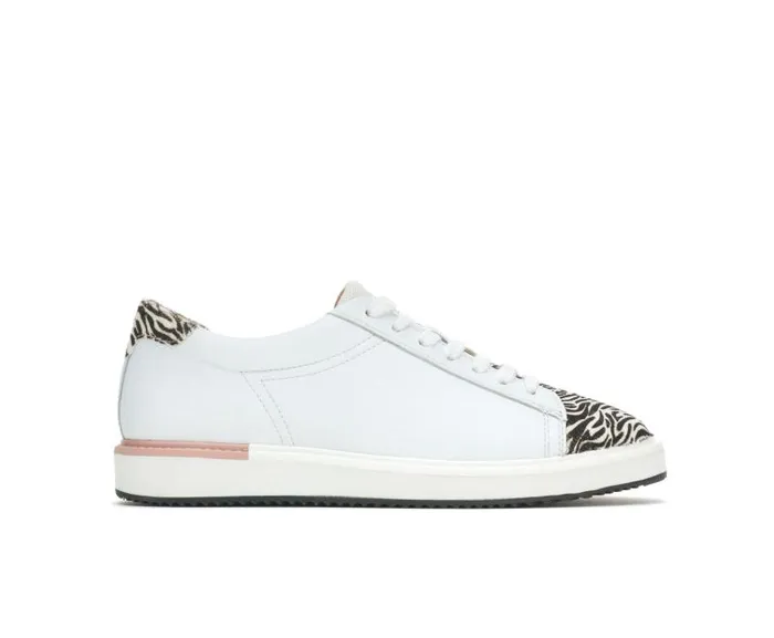 Hush Puppies Sneakers Women Sabine Sneaker White Leatherzebra