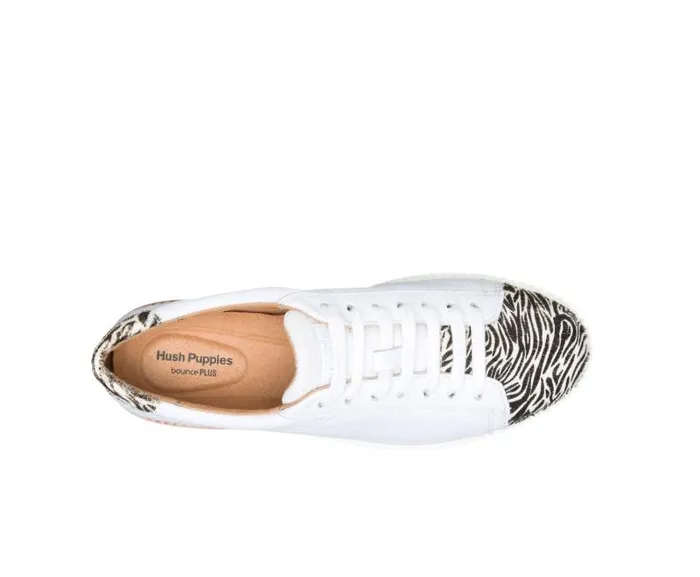 Hush Puppies Sneakers Women Sabine Sneaker White Leatherzebra Hush Puppies Sneakers Women Sabine Sneaker White Leatherzebra