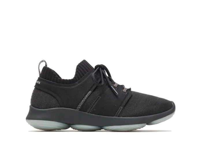 Hush Puppies Sneakers Women World Black Knit