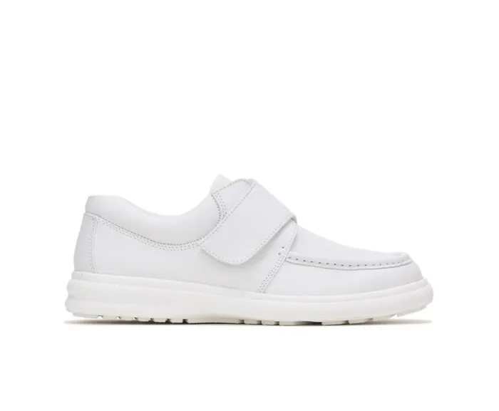 Hush Puppies Walking Shoes Men Gil White Leather
