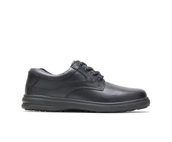 Hush Puppies Walking Shoes Men Glen Black Leather