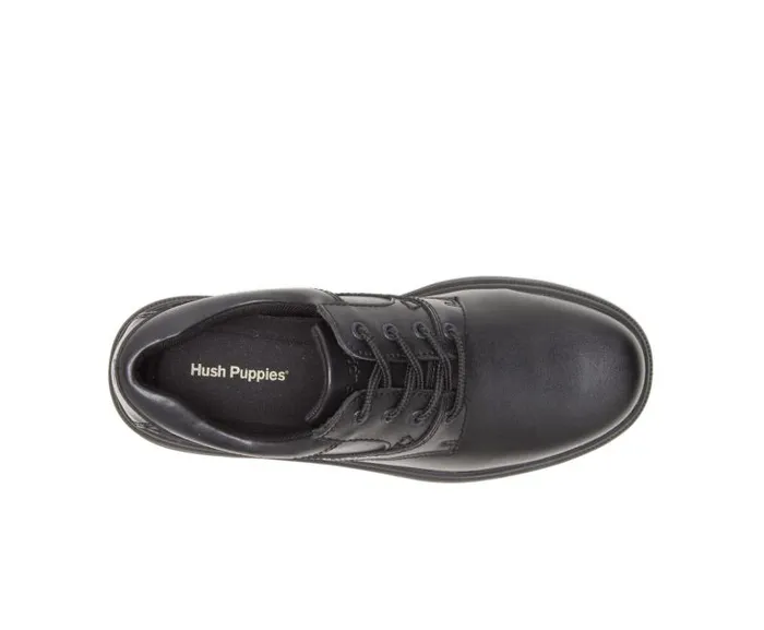 Hush Puppies Walking Shoes Men Glen Black Leather Hush Puppies Walking Shoes Men Glen Black Leather