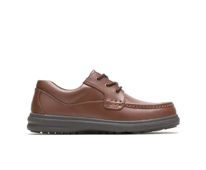 Hush Puppies Walking Shoes Men Gus Tan Leather
