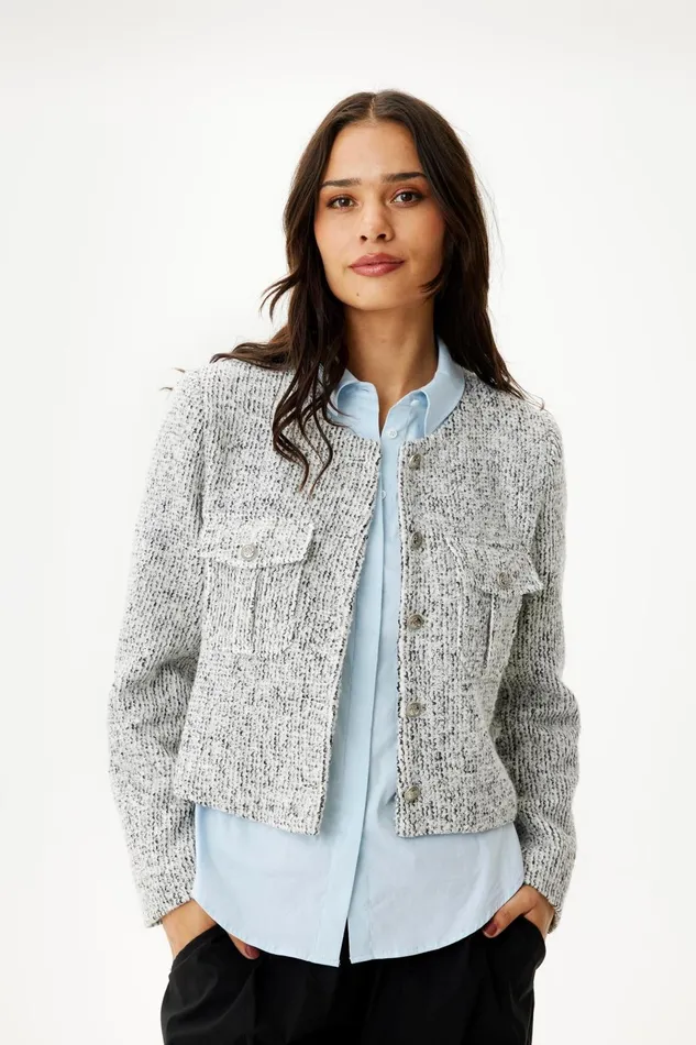 IN FRONT BLAZER JACKETS Women AMBER JACKET 16265 905 Light Grey 905