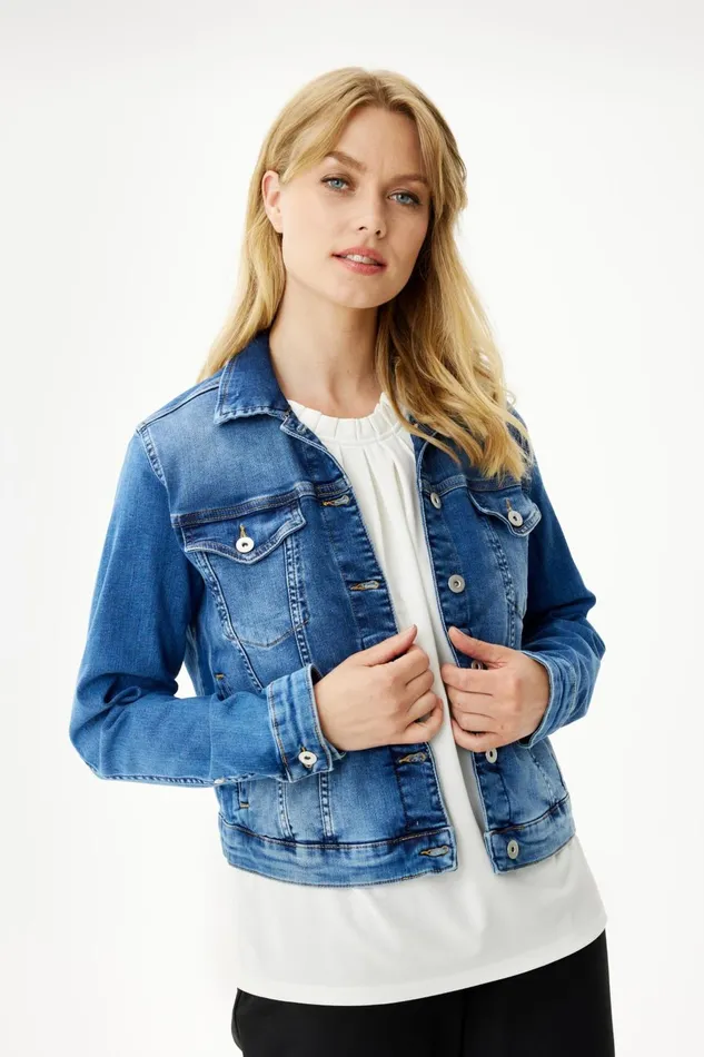 IN FRONT BLAZER JACKETS Women BILLI DENIM JACKET 14909 509 Denim Blue 509