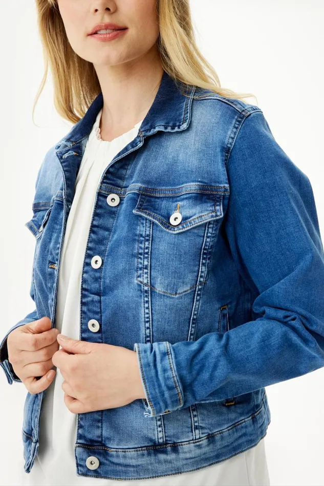 IN FRONT BLAZER JACKETS Women BILLI DENIM JACKET 14909 509 Denim Blue 509