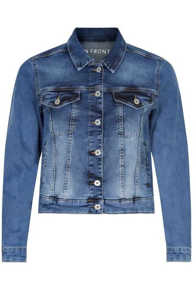 IN FRONT BLAZER JACKETS Women BILLI DENIM JACKET 14909 509 Denim Blue 509