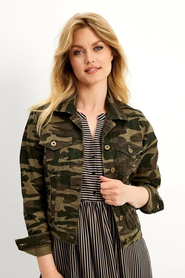 IN FRONT BLAZER JACKETS Women GENNY JACKET 15163 615 Green 615