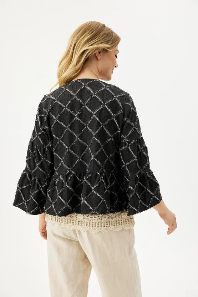 IN FRONT BLAZER JACKETS Women LAYA JACKET 16309 999 Black 999