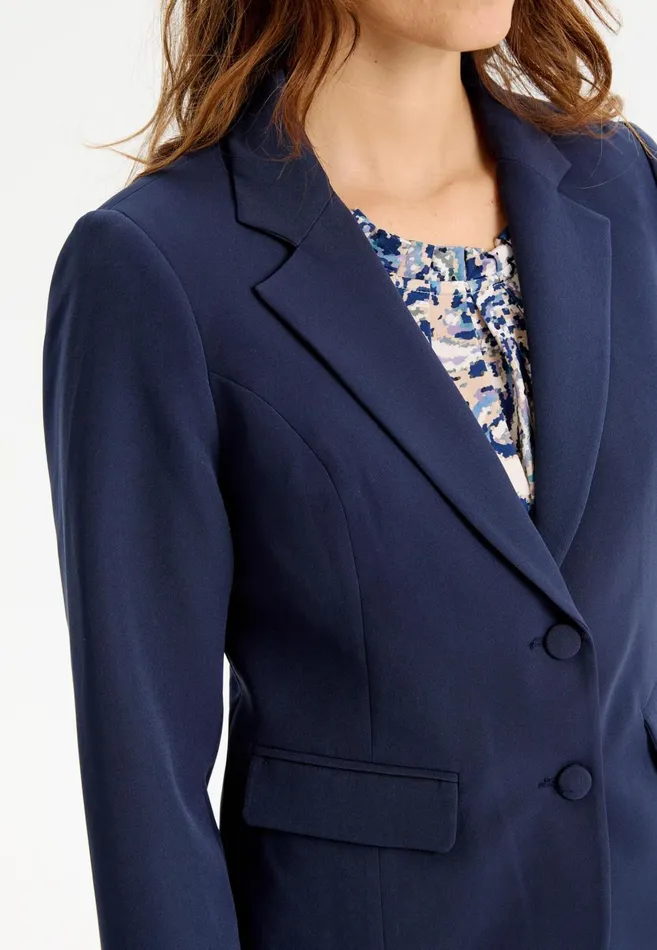 IN FRONT BLAZER JACKETS Women LEA JACKET 15217 591 Navy 591
