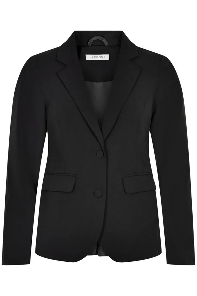 IN FRONT BLAZER JACKETS Women LEA JACKET 15217 999 Black 999