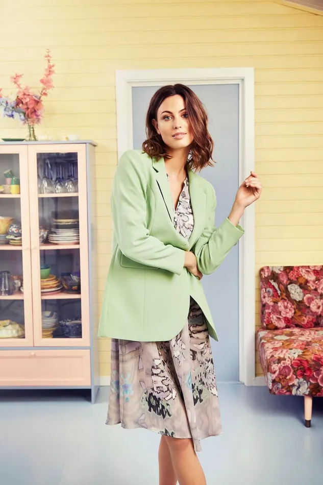 IN FRONT BLAZER JACKETS Women LEA JACKET 15575 630 Apple Green 630