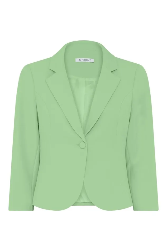 IN FRONT BLAZER JACKETS Women LEA JACKET 15576 630 Apple Green 630