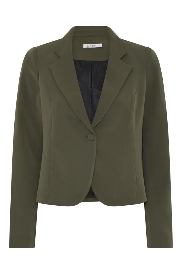 IN FRONT BLAZER JACKETS Women LEA JACKET 15876 682 Hunter Green 682