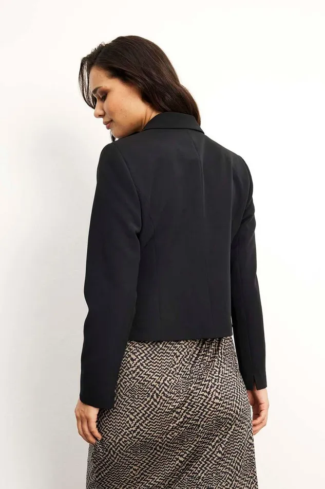 IN FRONT BLAZER JACKETS Women LEA JACKET 15876 999 Black 999