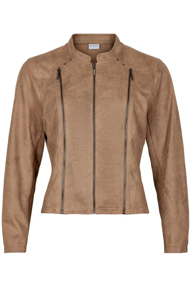 IN FRONT BLAZER JACKETS Women MAPEL JACKET 13483 810 Cognac 810