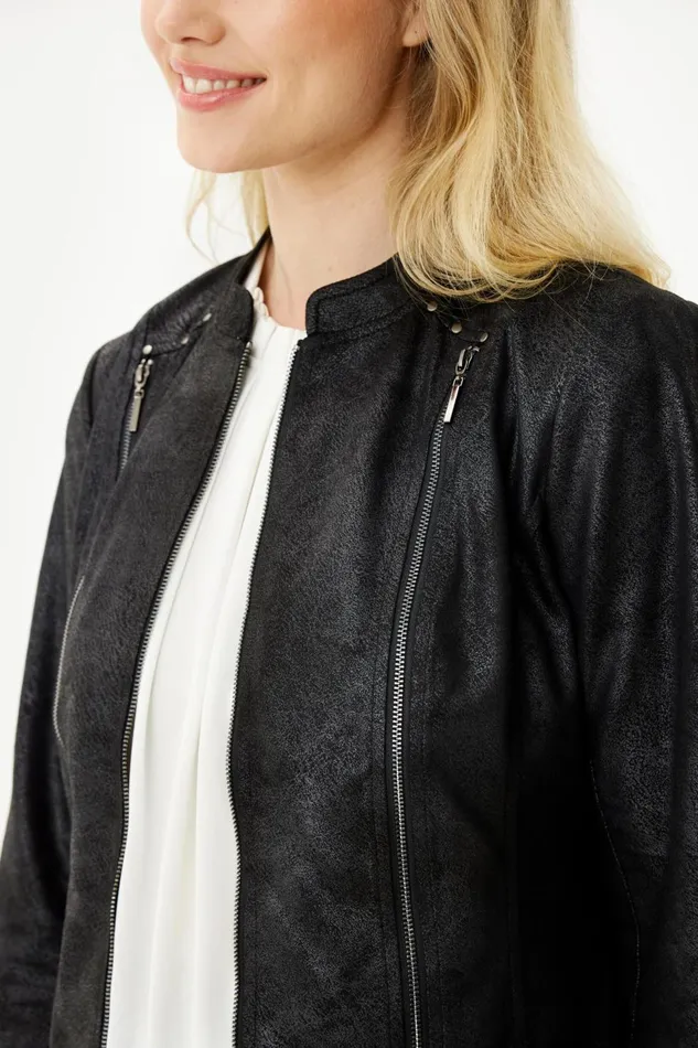 IN FRONT BLAZER JACKETS Women MAPEL JACKET 13483 999 Black 999