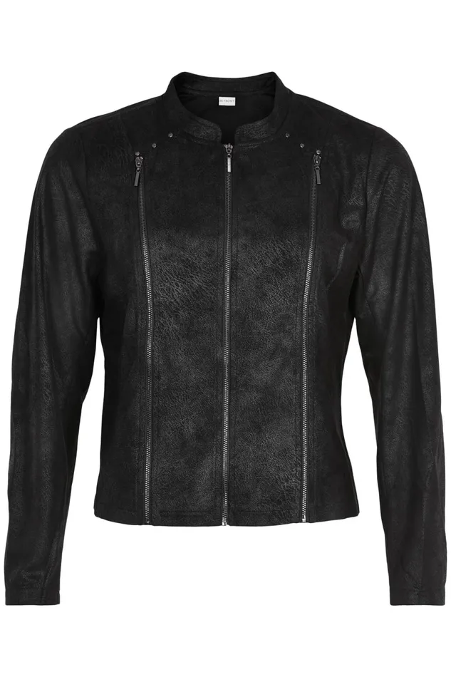 IN FRONT BLAZER JACKETS Women MAPEL JACKET 13483 999 Black 999