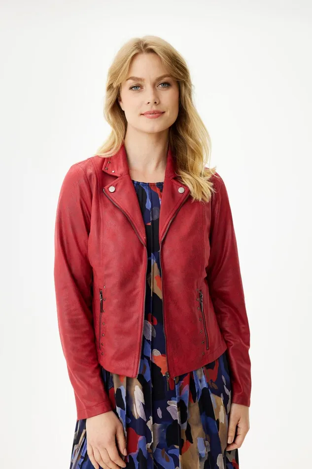 IN FRONT BLAZER JACKETS Women MAPELINA JACKET 13926 201 Red 201