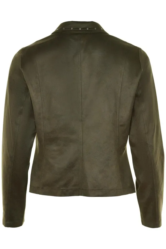 IN FRONT BLAZER JACKETS Women MAPELINA JACKET 13926 681 Army 681
