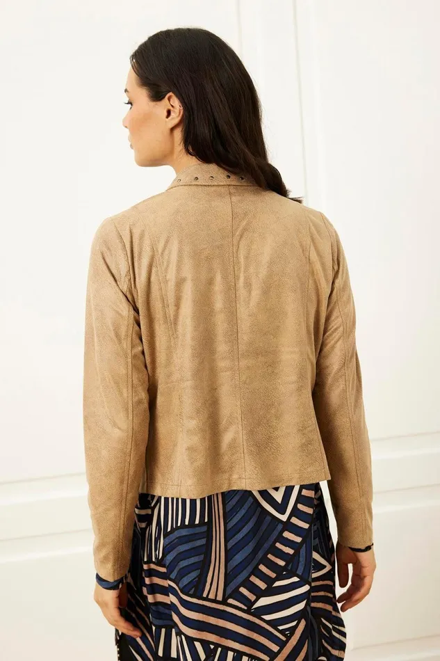 IN FRONT BLAZER JACKETS Women MAPELINA JACKET 13926 821 Light Brown 821