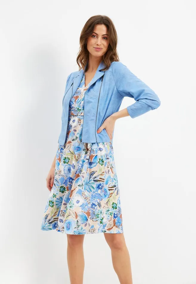 IN FRONT BLAZER JACKETS Women MELINA JACKET 15708 505 Light Blue 505