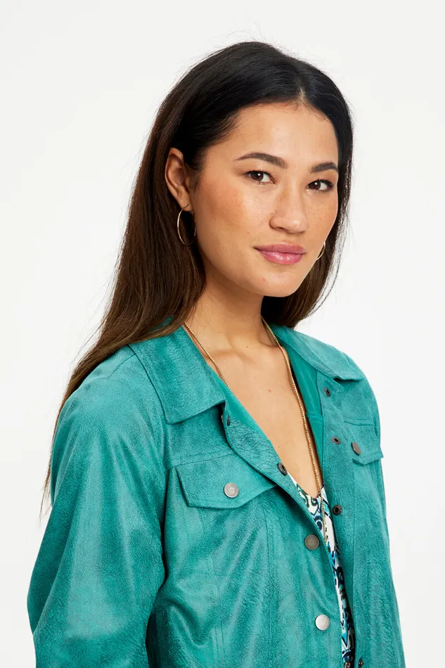 IN FRONT BLAZER JACKETS Women MIRELLA JACKET 15153 625 Aqua Green 625