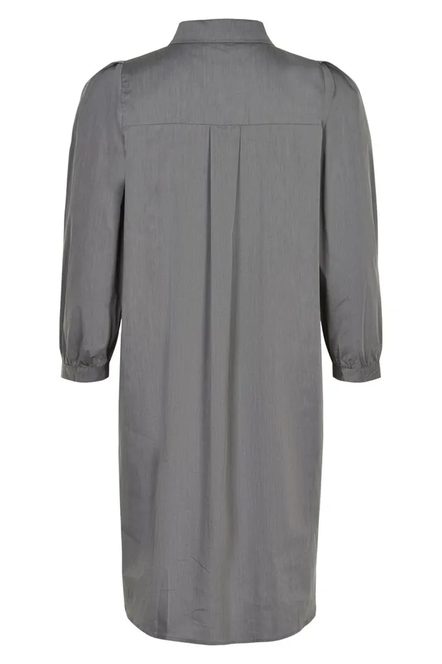 IN FRONT BLOUSES SHIRTS Women ALICIA LONG SHIRT 14588 921 Grey