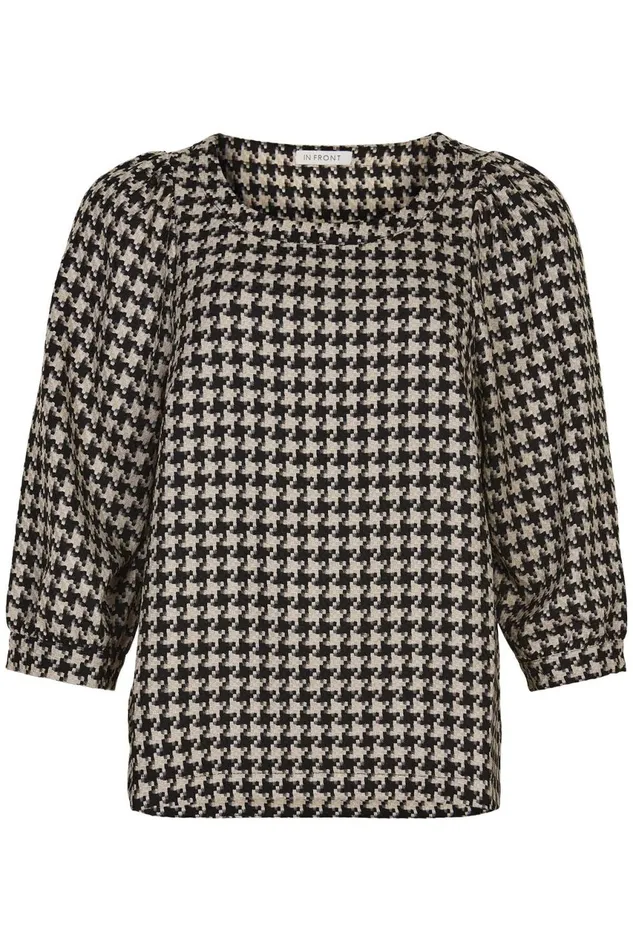 IN FRONT BLOUSES SHIRTS Women ALVA BLOUSE 15293 999 Black 999