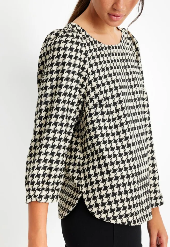 IN FRONT BLOUSES SHIRTS Women ALVA BLOUSE 15293 999 Black 999