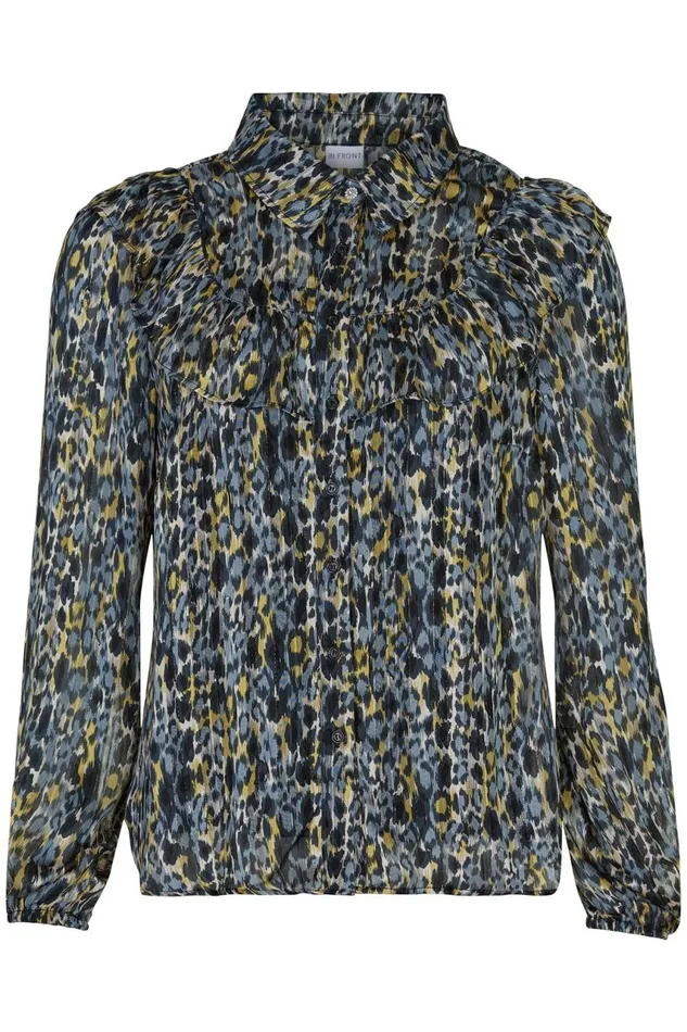 IN FRONT BLOUSES SHIRTS Women AMARA SHIRT 15417 501 Blue 501