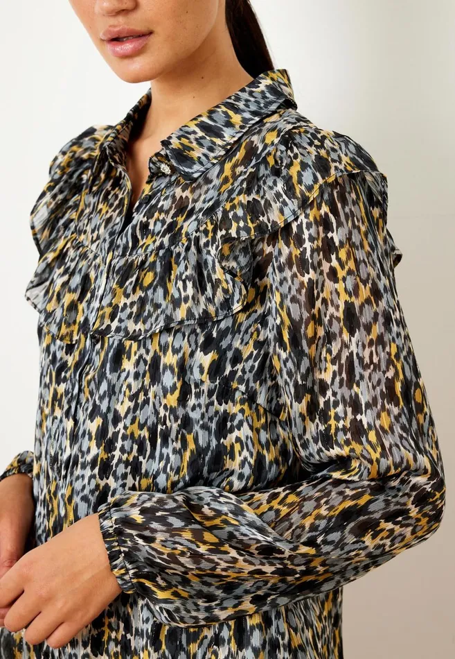IN FRONT BLOUSES SHIRTS Women AMARA SHIRT 15417 501 Blue 501