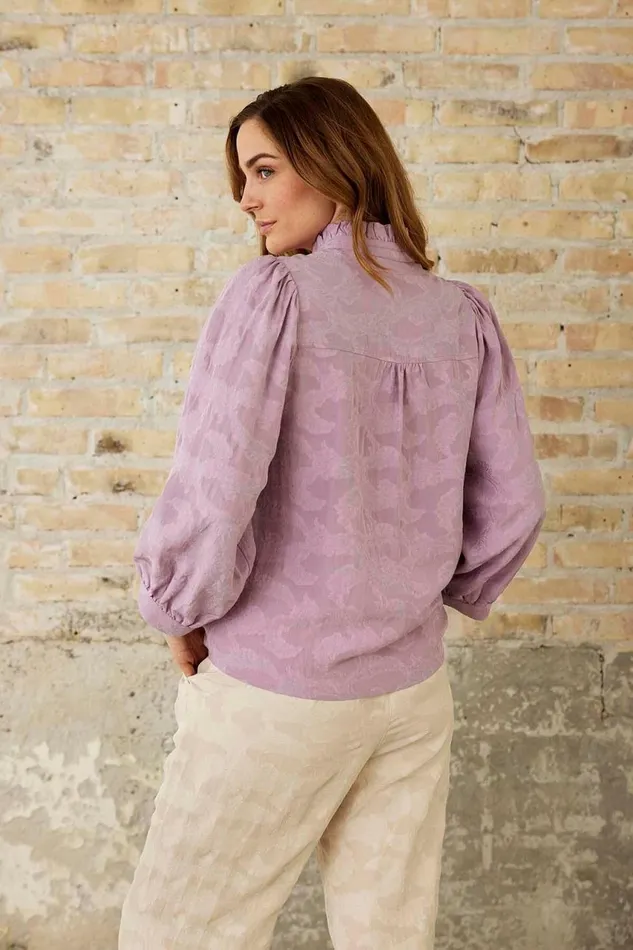 IN FRONT BLOUSES SHIRTS Women ANNA SHIRT 16115 330 Violet 330