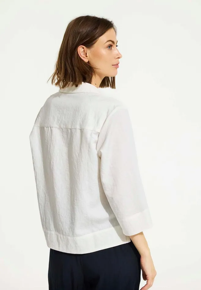 IN FRONT BLOUSES SHIRTS Women BEA BLOUSE 16556 010 White 010