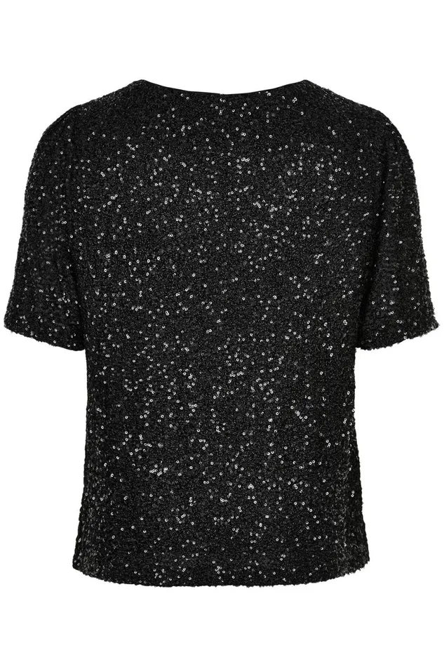 IN FRONT BLOUSES SHIRTS Women BELLA BLOUSE 15407 999 Black 999