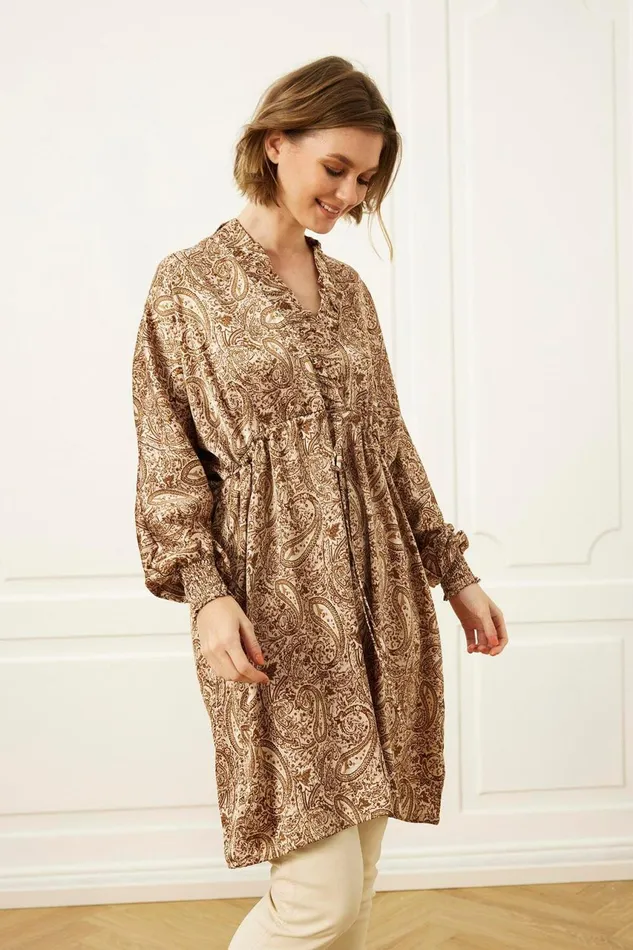 IN FRONT BLOUSES SHIRTS Women BIANKA TUNIC 16020 191 Sand 191