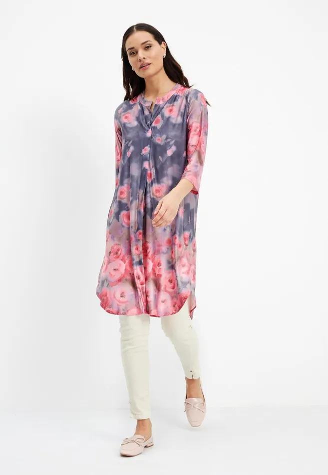IN FRONT BLOUSES SHIRTS Women DIA TUNIC 15647 215 Rose 215
