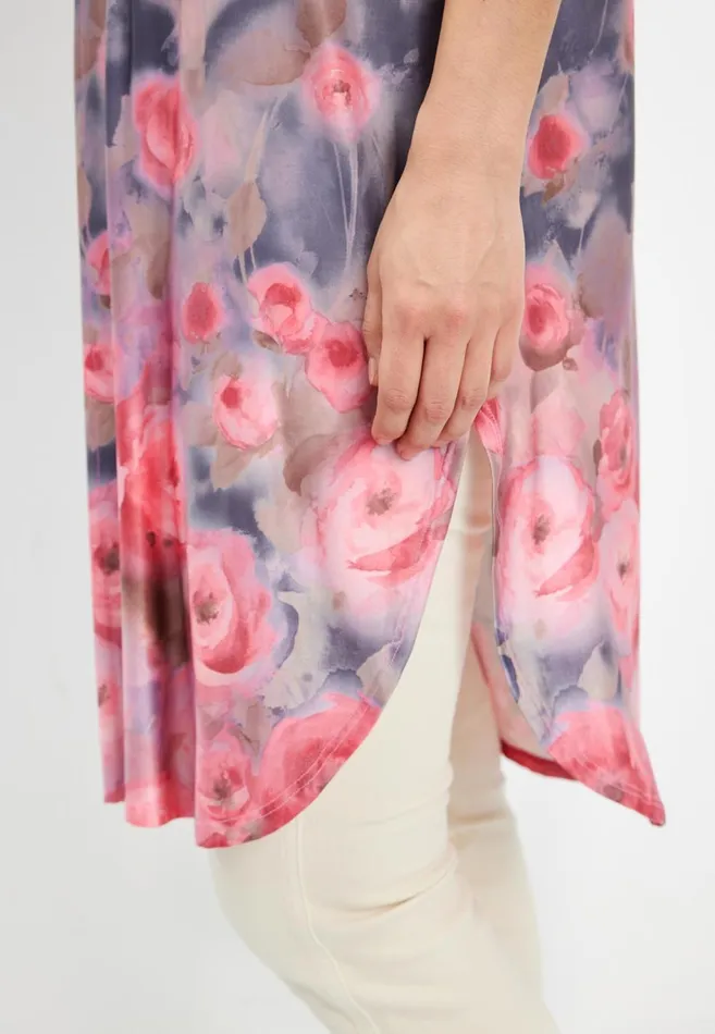 IN FRONT BLOUSES SHIRTS Women DIA TUNIC 15647 215 Rose 215
