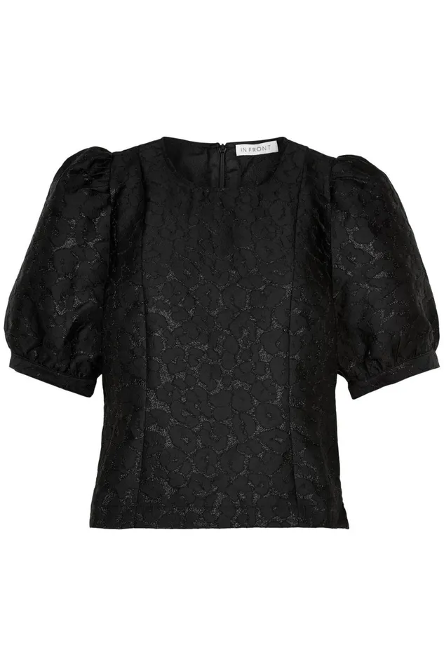 IN FRONT BLOUSES SHIRTS Women ELIANA BLOUSE 15406 999 Black 999