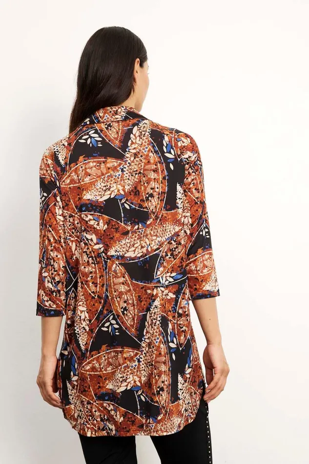 IN FRONT BLOUSES SHIRTS Women ELIZA TUNIC 15904 495 Paprika 495